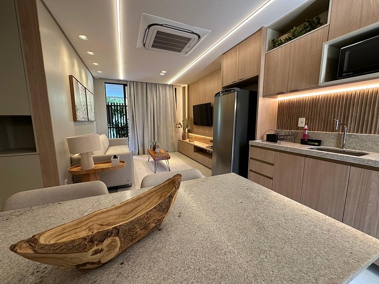 Luxo e Exclusividade no Amura Carneiros c/ Piscina