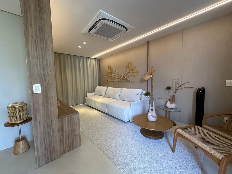 Duplex Luxo no Amura Carneiros c/piscina Beira-Mar