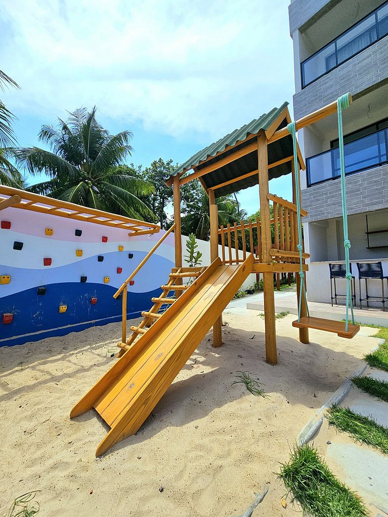 Moderno com vista mar no melhor trecho Tamandaré