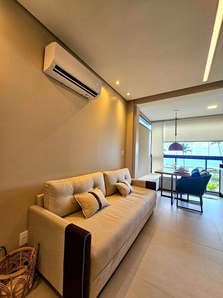 Luxo e incrível Vista em Muro Alto no Cais Eco 106
