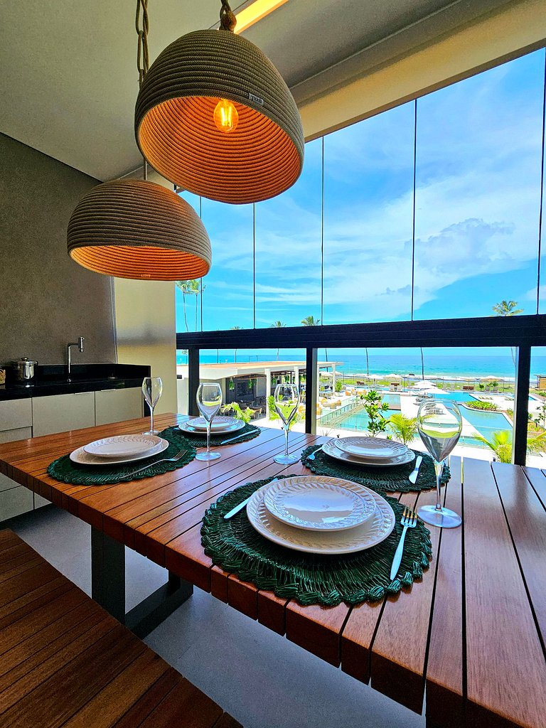 Luxo e incrível Vista em Muro Alto no Cais Eco 105