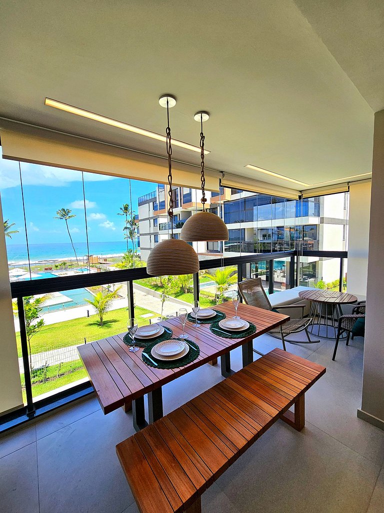 Luxo e incrível Vista em Muro Alto no Cais Eco 105