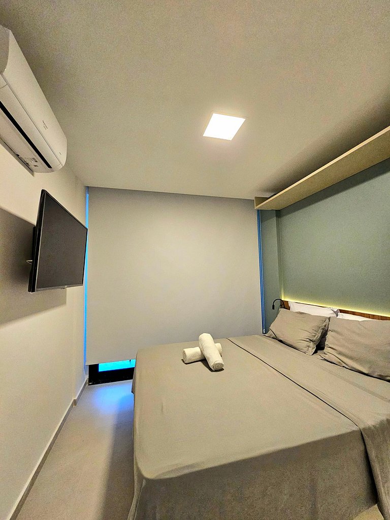 Luxo e incrível Vista em Muro Alto no Cais Eco 105
