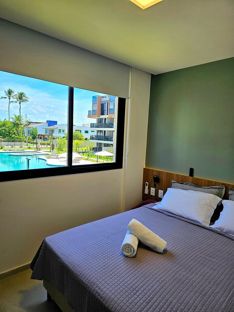 Luxo e incrível Vista em Muro Alto no Cais Eco 105