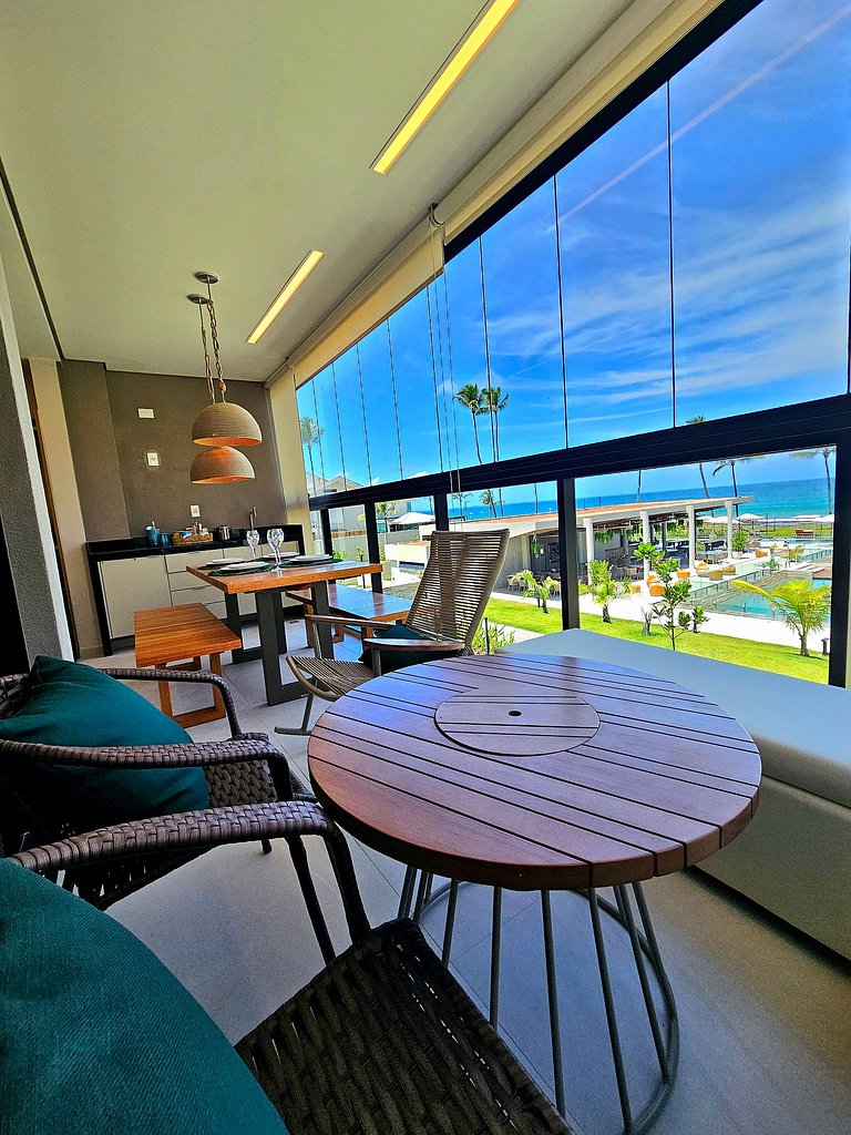 Luxo e incrível Vista em Muro Alto no Cais Eco 105