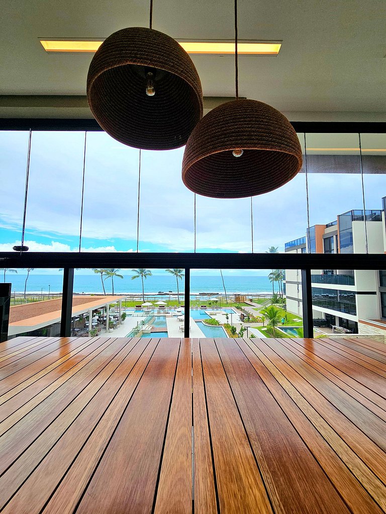 Luxo e incrível Vista em Muro Alto no Cais Eco 205
