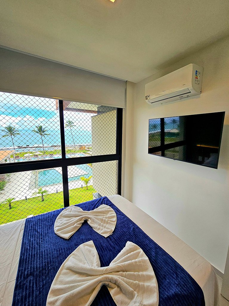 Luxo e incrível Vista em Muro Alto no Cais Eco 206
