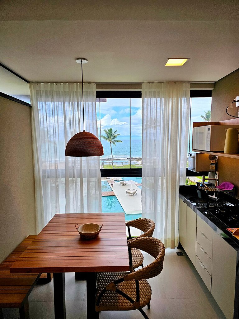 Luxo e incrível Vista em Muro Alto no Cais Eco 206