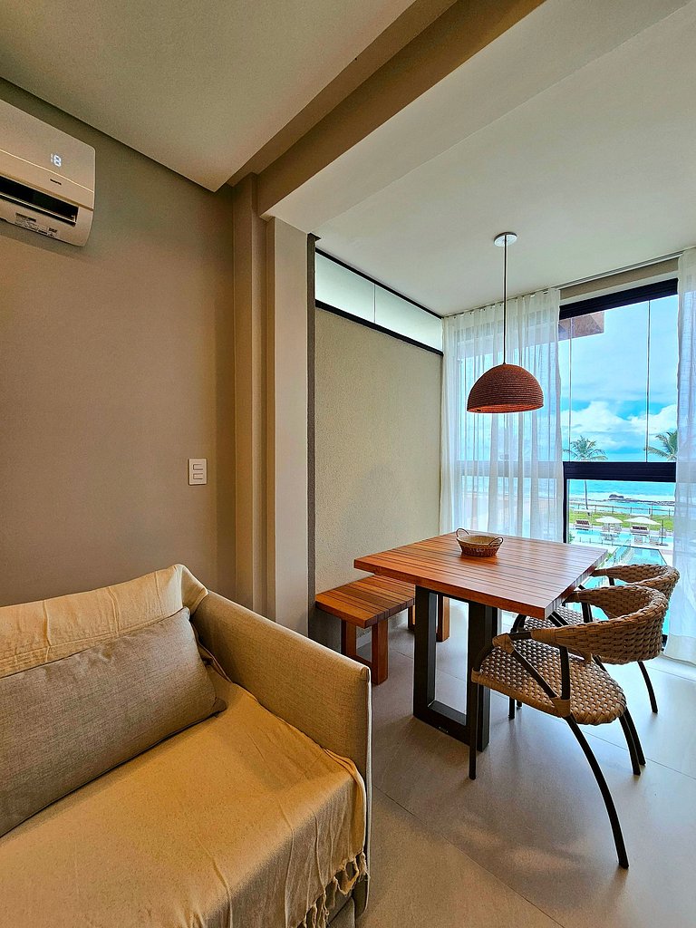 Luxo e incrível Vista em Muro Alto no Cais Eco 206