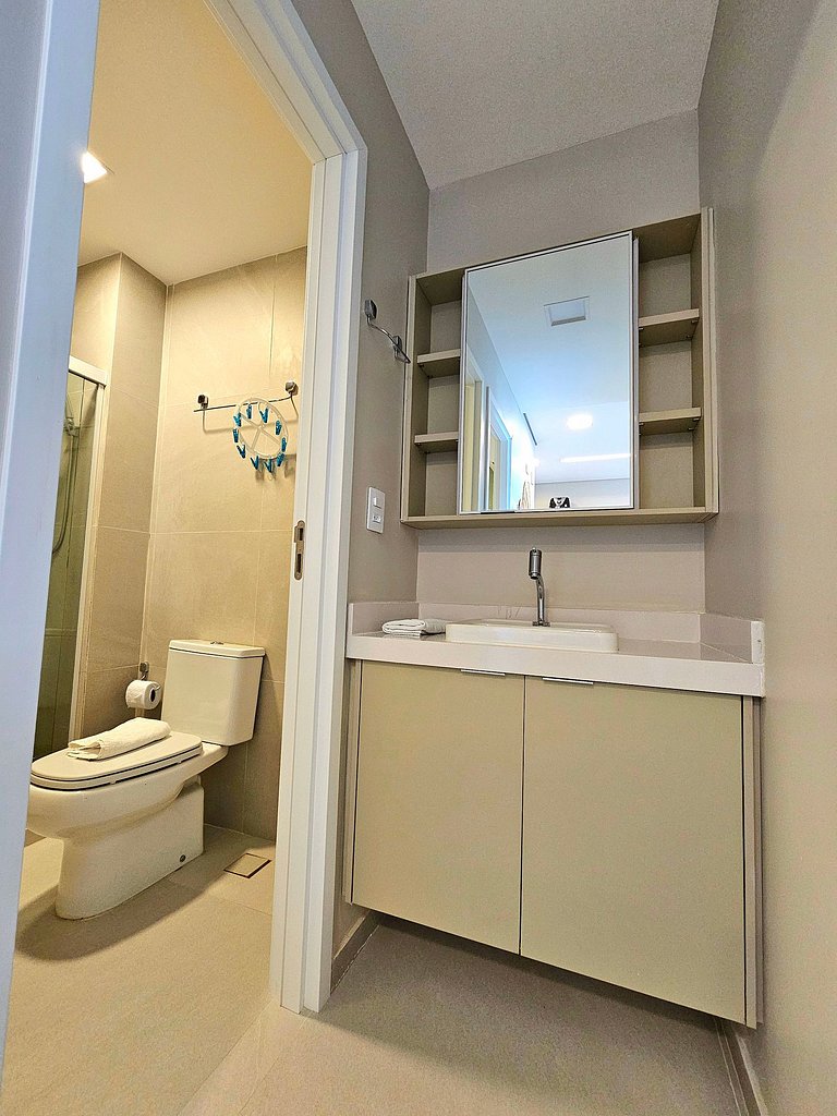 Luxo e incrível Vista em Muro Alto no Cais Eco 206