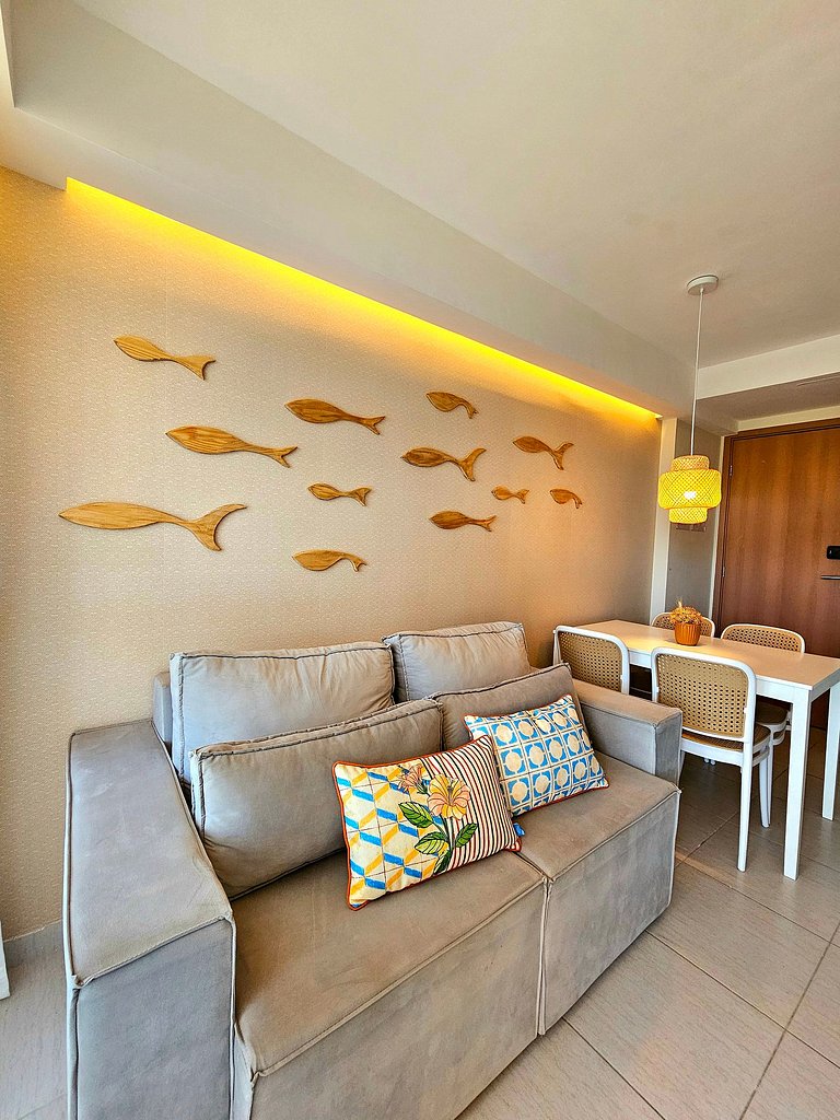 Luxo e Conforto Beira-mar no Cupe Beach Living