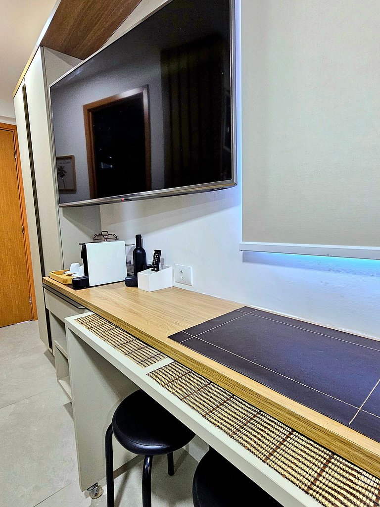 Luxo compacto e linda Vista no Centrinho de Porto