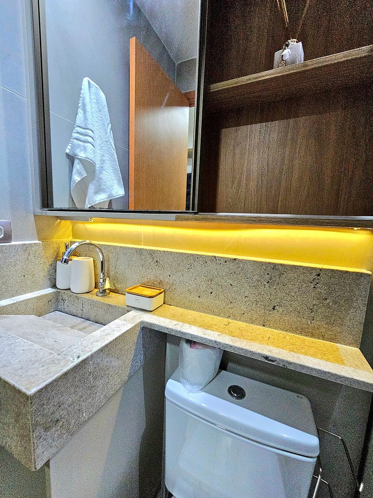 Luxo compacto e linda Vista no Centrinho de Porto