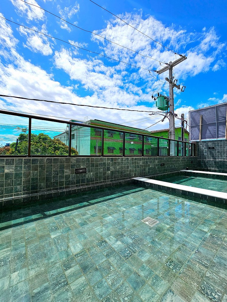 Estiloso 1 quarto com Piscina privativa em Porto