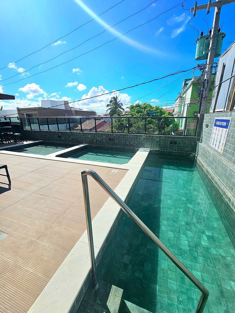 Estiloso 1 quarto com Piscina privativa em Porto