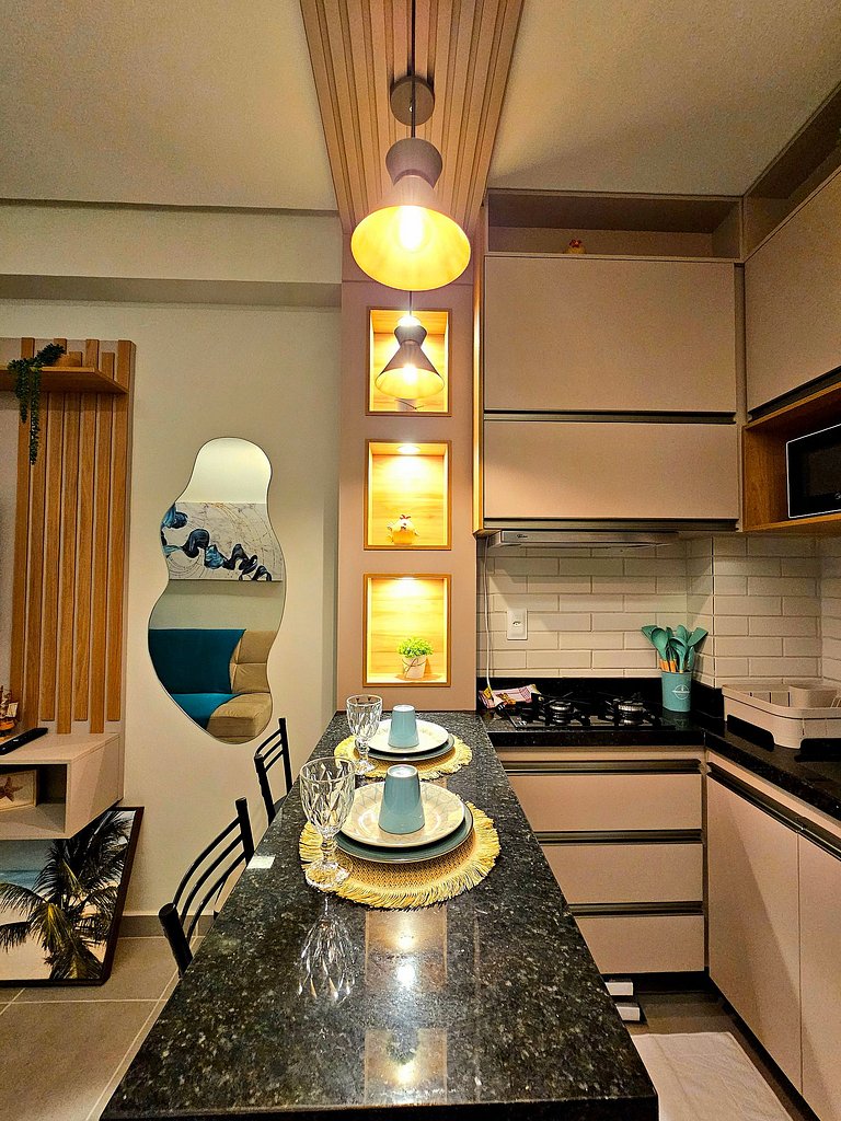 Luxo e conforto com 1 quarto no centro de Porto