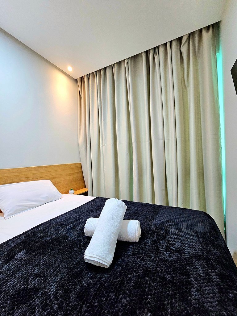 Luxo e conforto com 1 quarto no centro de Porto