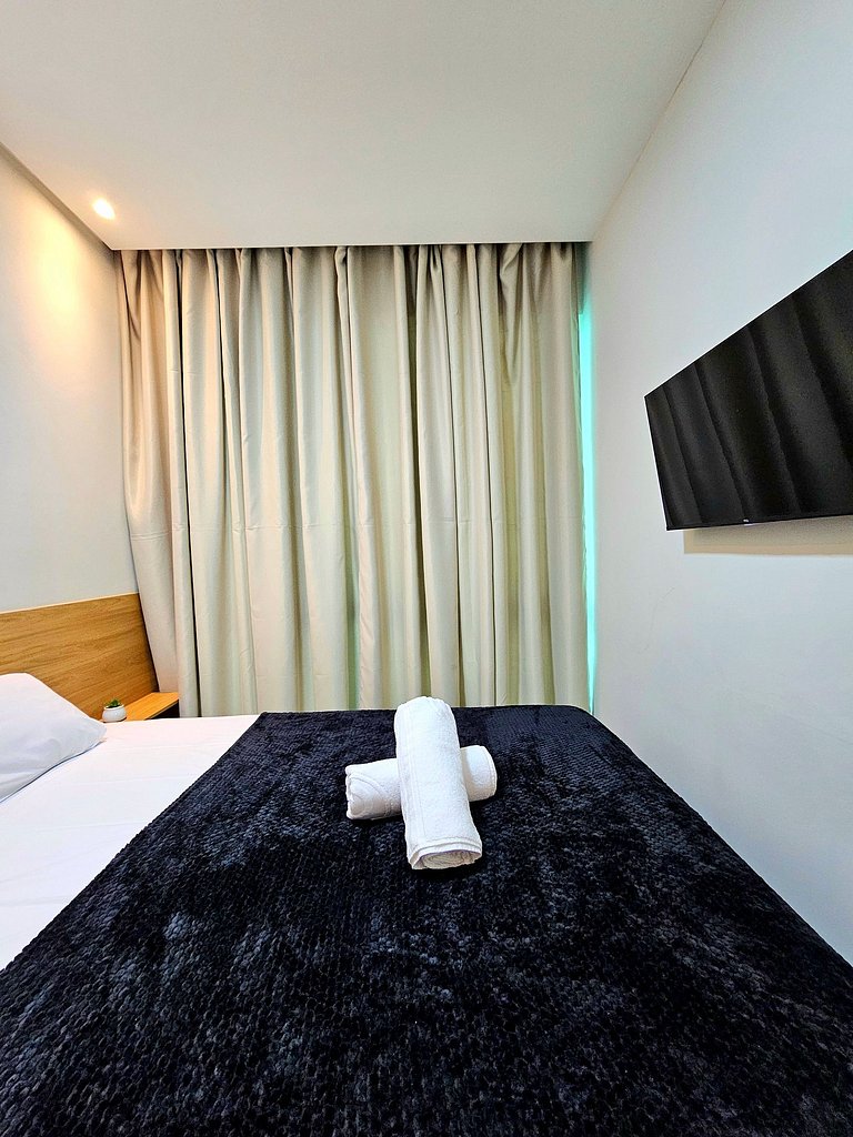 Luxo e conforto com 1 quarto no centro de Porto