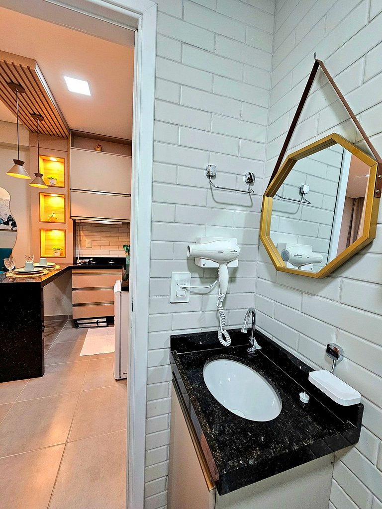 Luxo e conforto com 1 quarto no centro de Porto