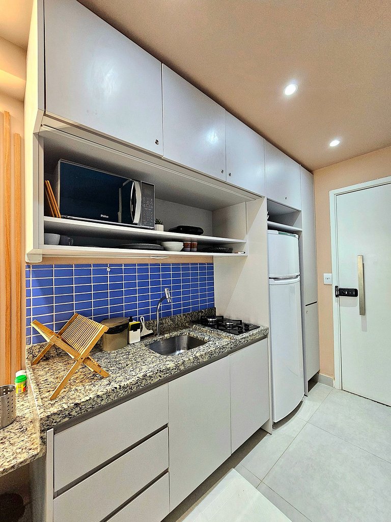 Moderno e equipado no Nixxus Centro de Porto #209