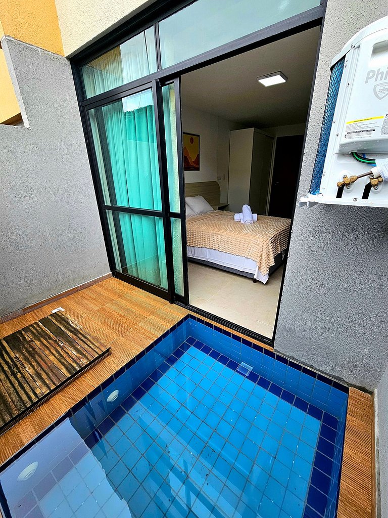 Moderno e Equipado no Cupe com Piscina Privativa