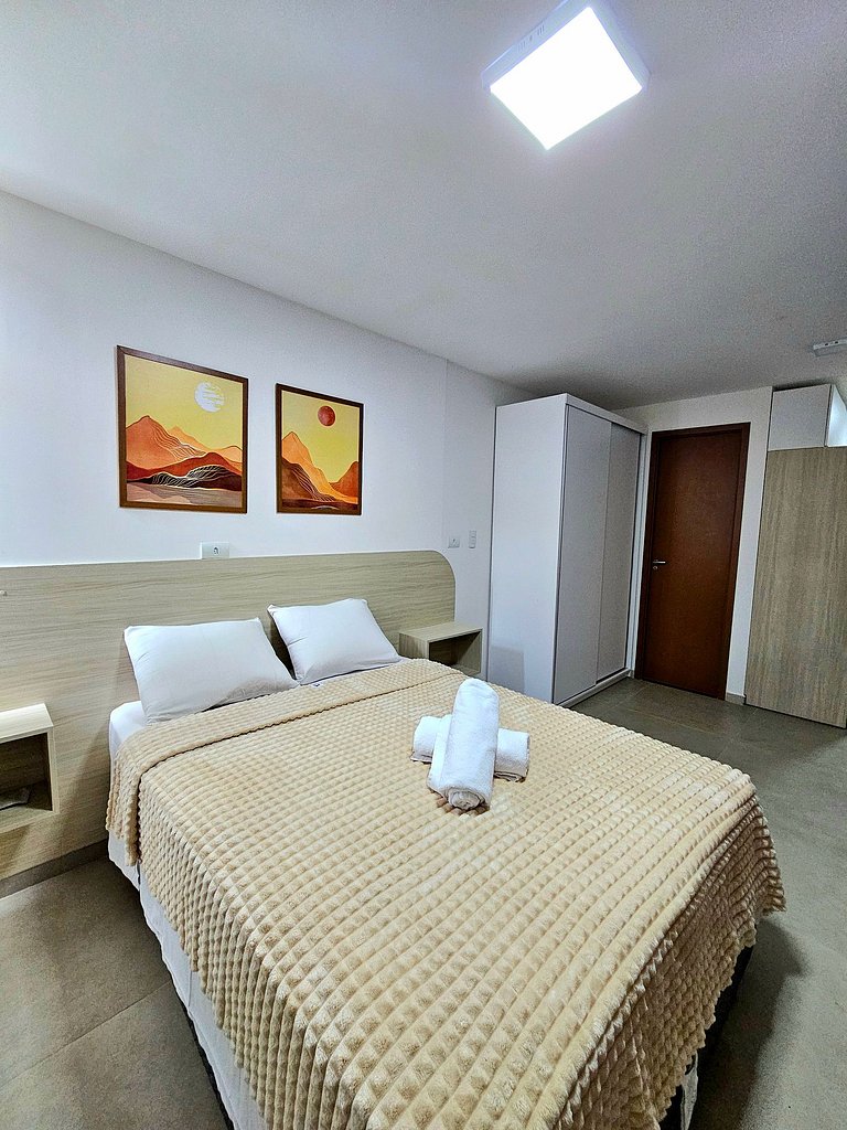 Moderno e Equipado no Cupe com Piscina Privativa