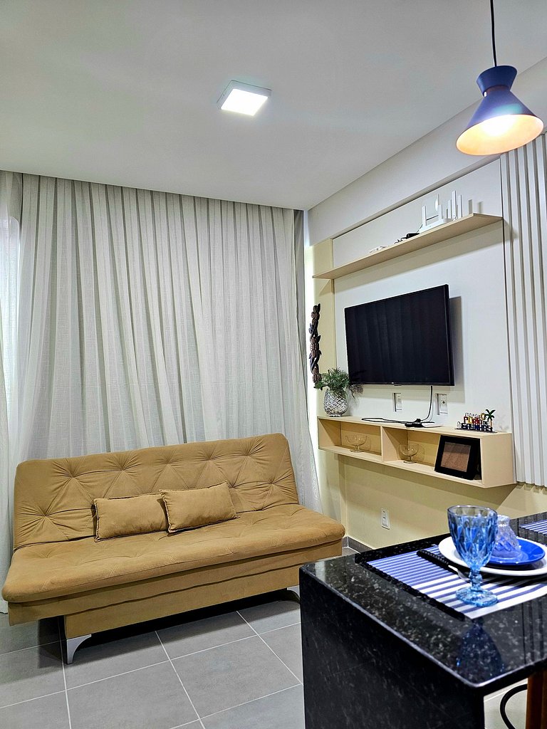 Incrível e equipado Studio no Beach Porto (Centro)