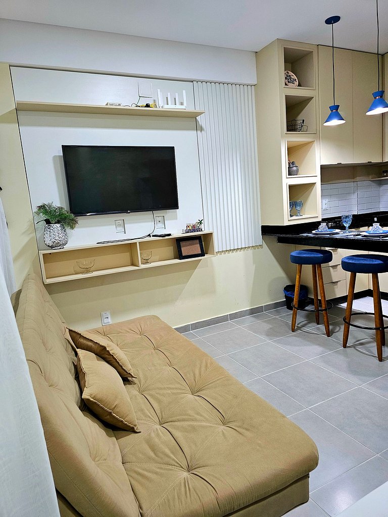 Incrível e equipado Studio no Beach Porto (Centro)