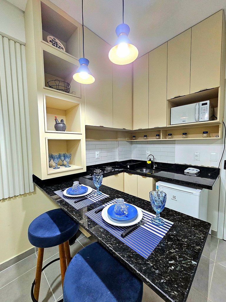 Incrível e equipado Studio no Beach Porto (Centro)