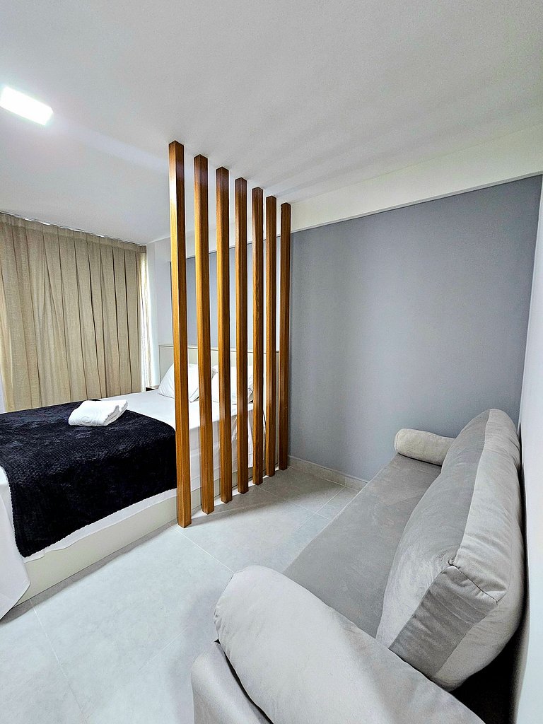 Sofisticado Studio Prox. ao Mar e Centro de Porto