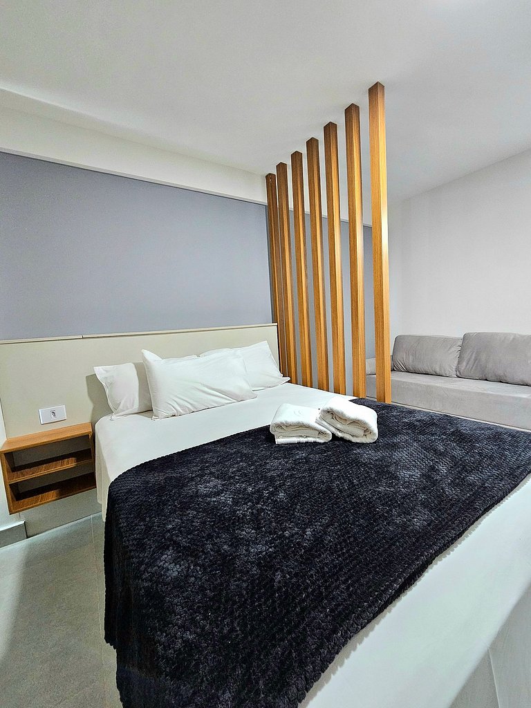 Sofisticado Studio Prox. ao Mar e Centro de Porto