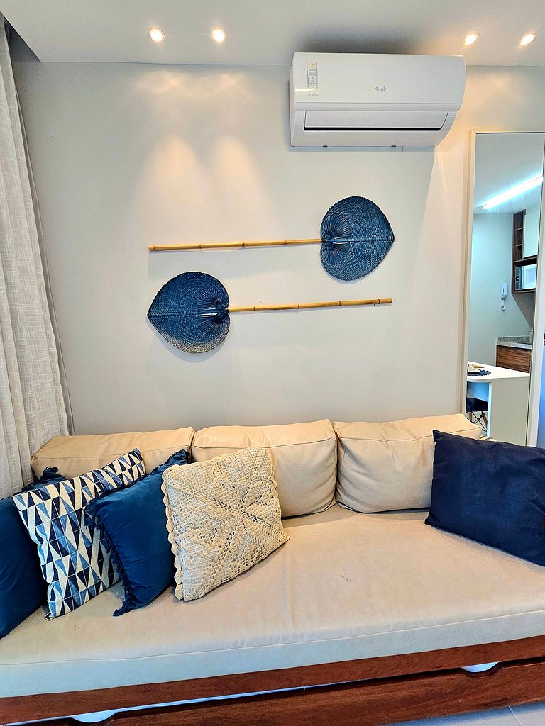 Sunny Hall Luxo, vista interna, Porto de Galinhas