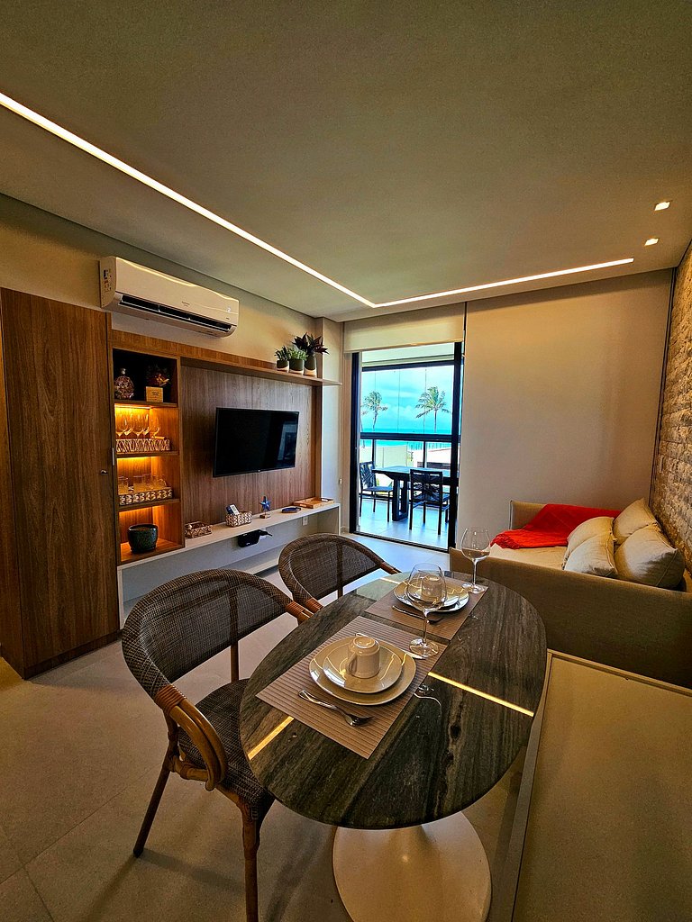 Luxo e incrível Vista em Muro Alto no Cais Eco 108