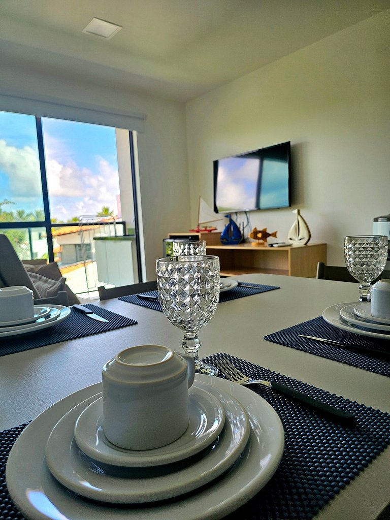 Luxo com varanda gourmet, Centrinho de Porto #301