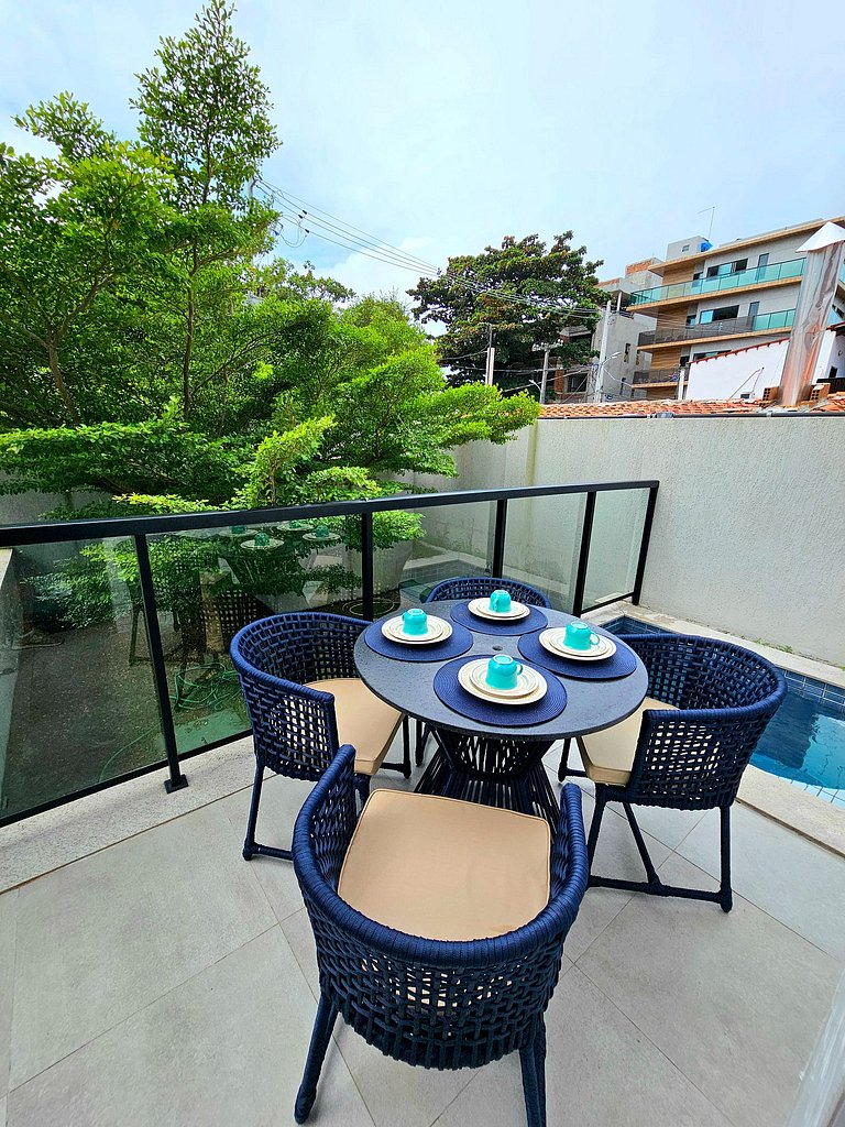 A melhor Piscina privativa do Centrinho de Porto