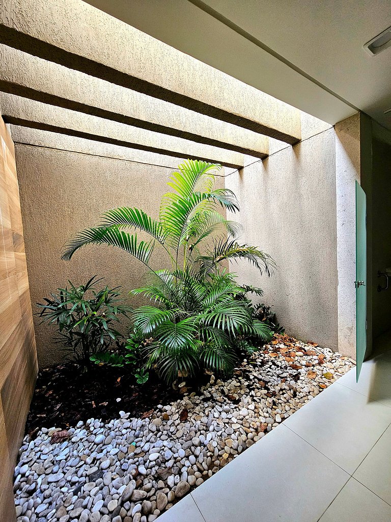 Luxo Verde com varanda gourmet no Summer #112D