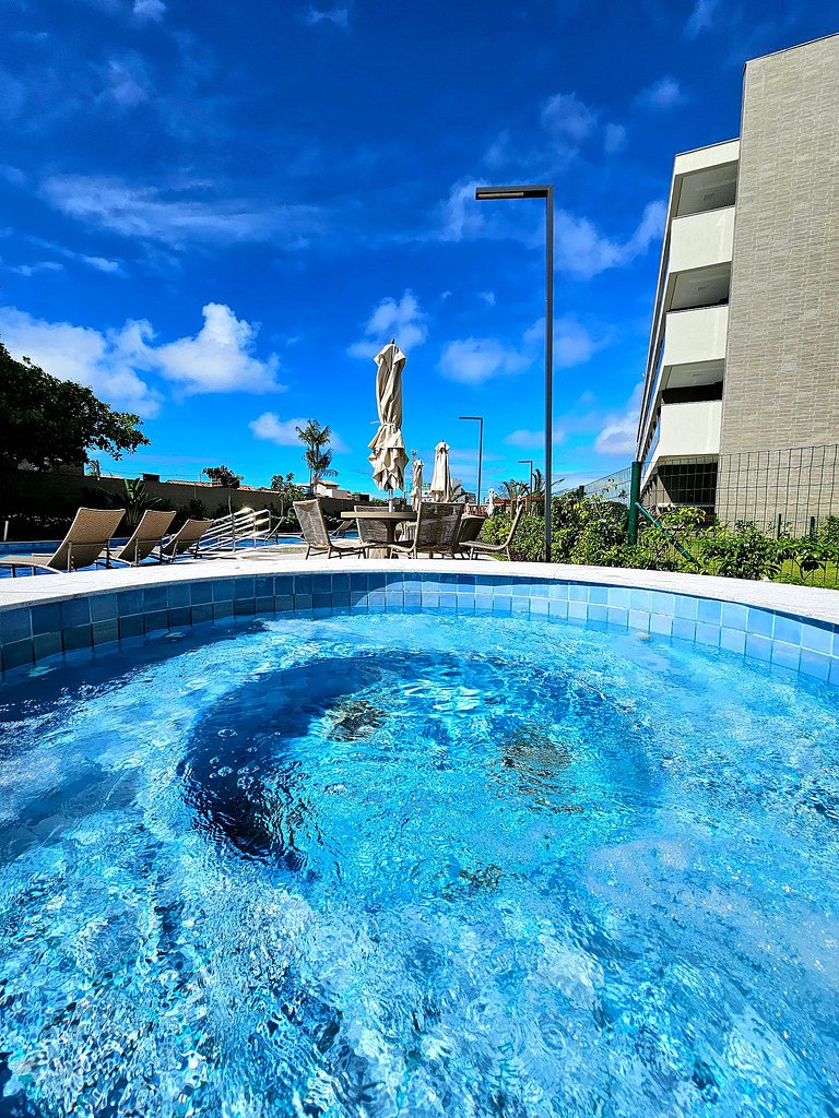 2 Quartos Luxo no Beach Class Summer #101F