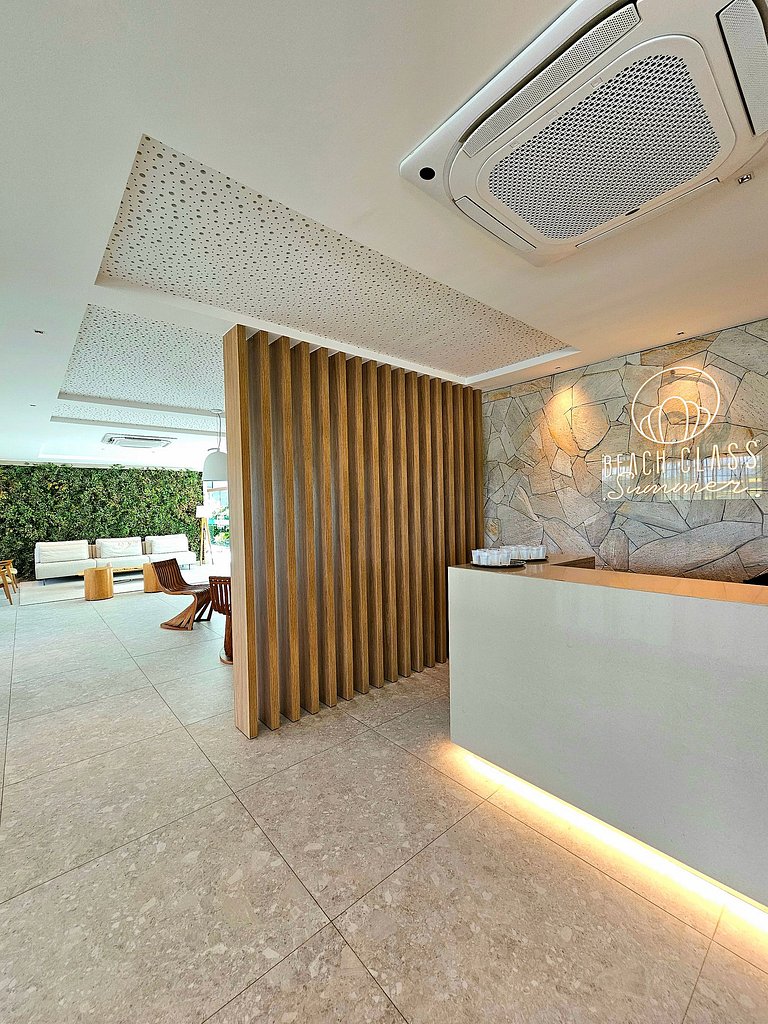 2 Quartos Luxo no Beach Class Summer #101F
