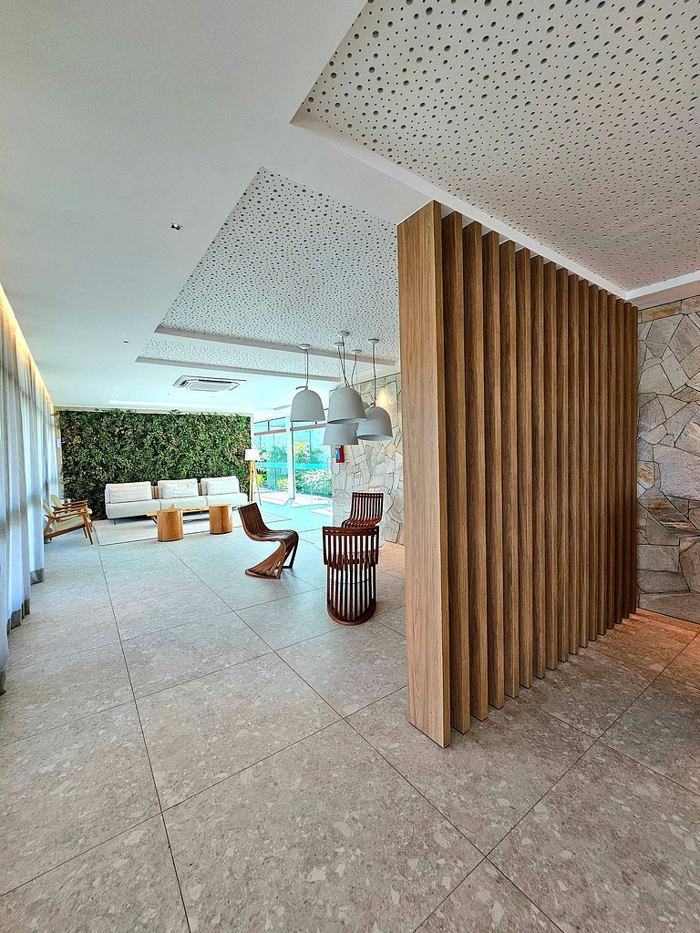 2 Quartos Luxo no Beach Class Summer #101F