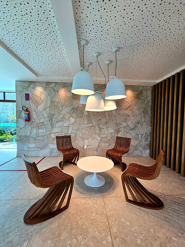 Estilo e conforto com varanda gourmet no Summer
