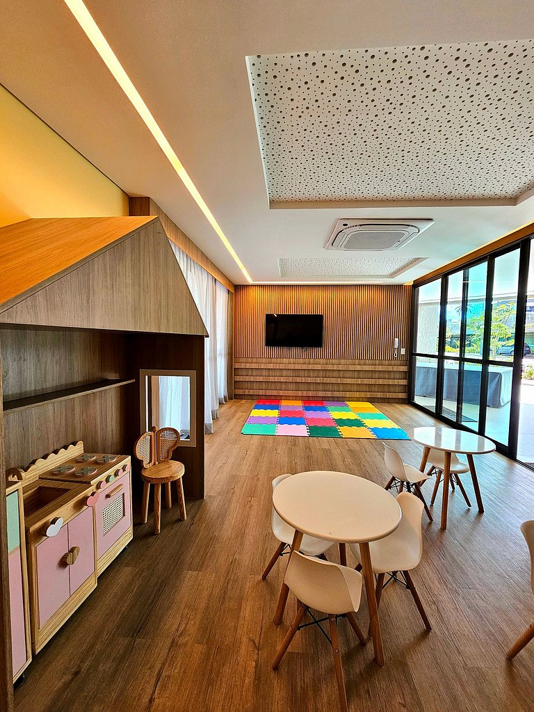 Estilo e conforto com varanda gourmet no Summer