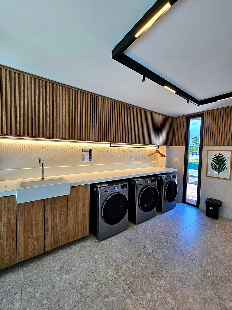2 Quartos Luxo no Beach Class Summer #101F
