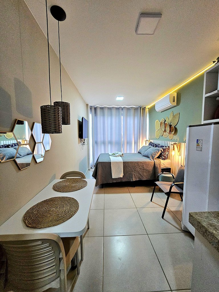 Confortável Studio ao lado da nova Orla Tamandaré