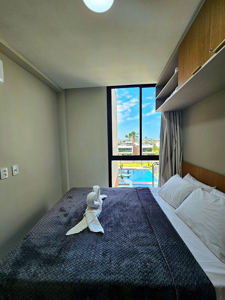 Rooftop Luxo com piscina em Muro Alto no Cais Eco