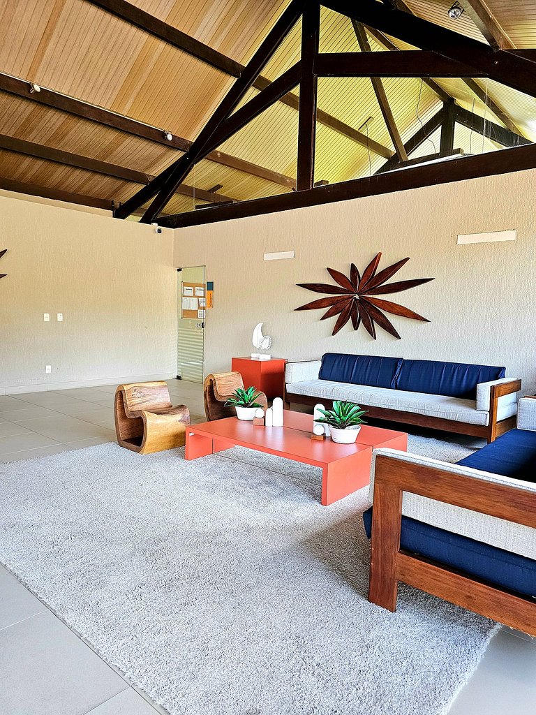 Luxuoso e Equipado no Oka Beira-mar Muro Alto