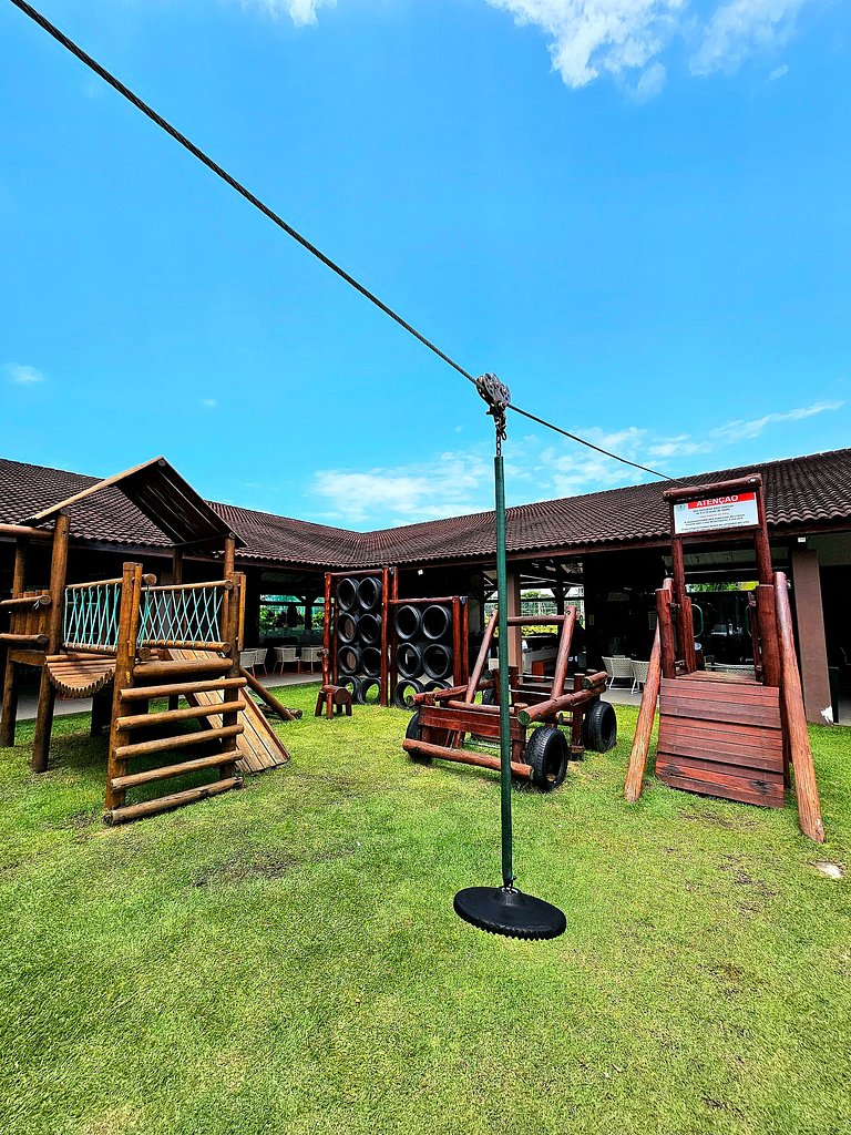 Aconchegante e equipado no Oka Beira-mar Muro Alto