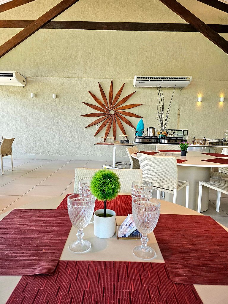 Luxuoso e Equipado no Oka Beira-mar Muro Alto