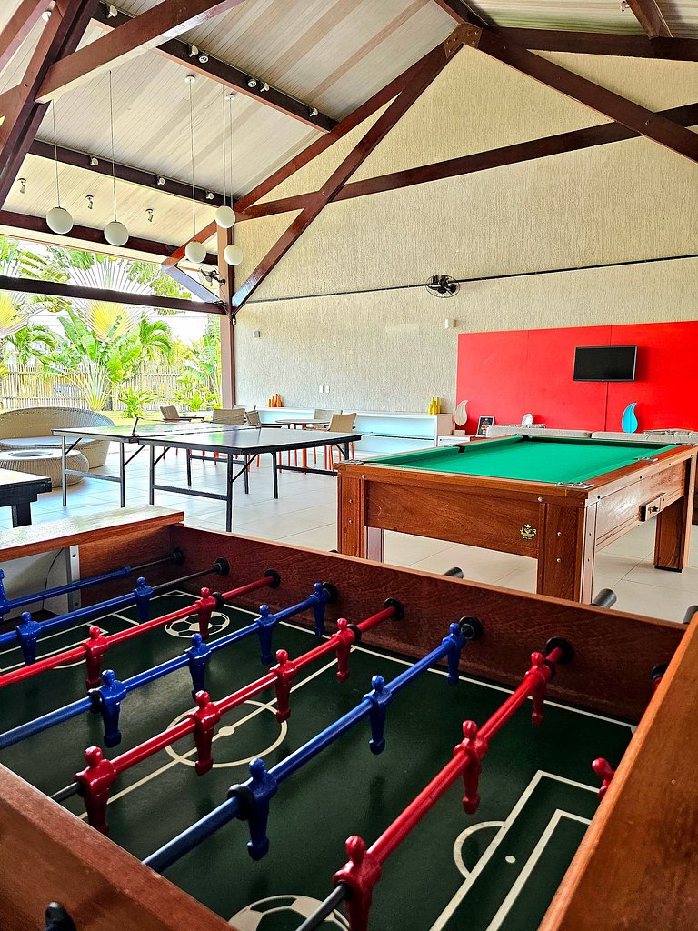 Aconchegante e equipado no Oka Beira-mar Muro Alto