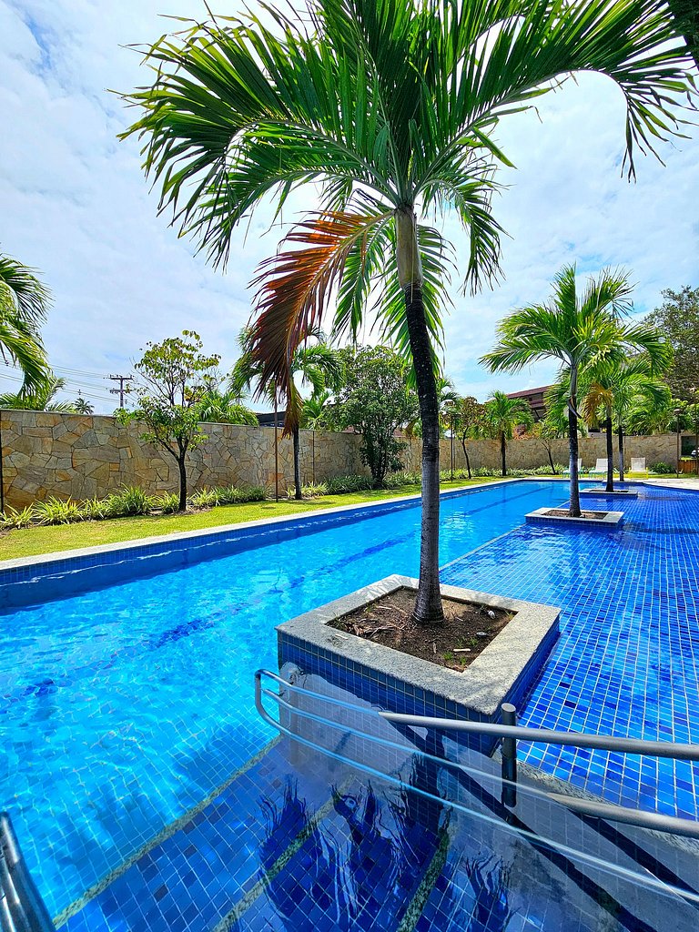 Luxuoso e Equipado no Oka Beira-mar Muro Alto