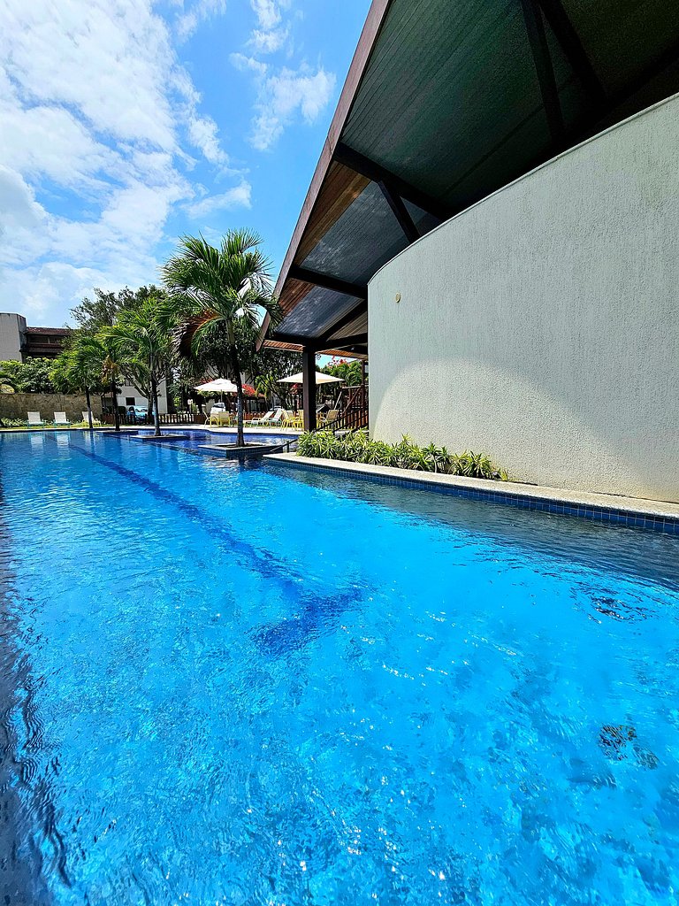 Luxuoso e Equipado no Oka Beira-mar Muro Alto